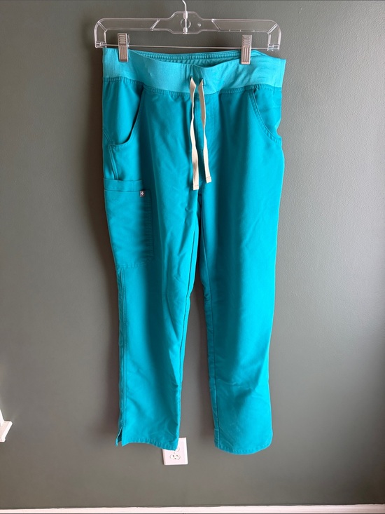 Figs Pants - FIGS Kade Teal Scrub Pants